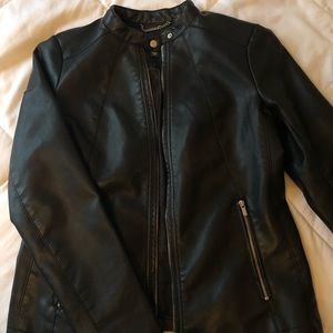 a.n.a Faux Leather Jacket